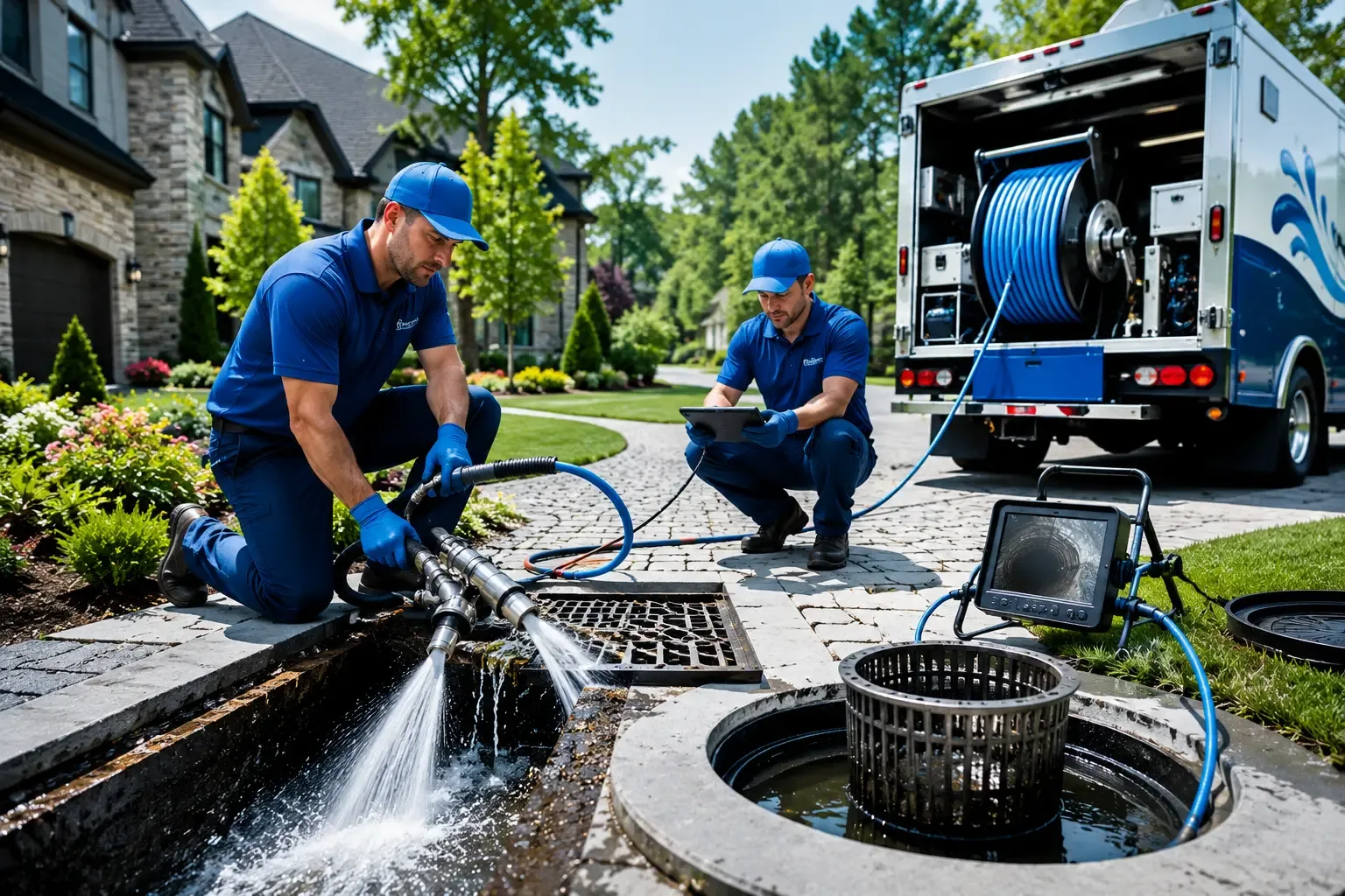 Local outdoor drain cleaning professionals in Beaumont, TX